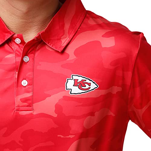 Polo NFL FOCO camo talla M que no se deforma ni pierde el color con los lavados 4