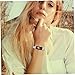 PartyKindom Silver Rhinestone Metal Replacement Watchband for Galaxy Durable Strap Elegant Wristband Compatible with Wrists Fashionable Sparkling Design