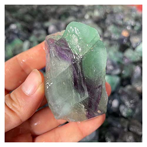 Fluorite arc-en-ciel brute naturelle pour lithothérapie