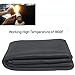 Welding Blanket Fireproof 20 x 24Inch | Heat Resistant Up To 1800°F | Flame Retardant Fabric Material Carbon Felt for Welders | Plumbers Cuttable 196mil