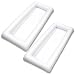 Mantello Portable Inflatable Buffet Serving Bar Tray for Food Drinks w/ Drain Plug (Set of 2)
