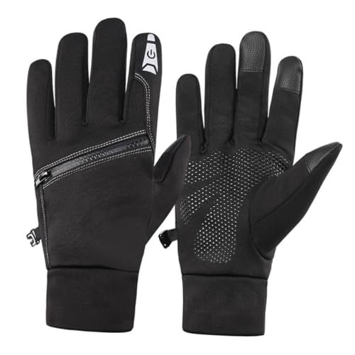 KESYOO 1Pair Screen Gloves for Men and Women Winter Knitted Thermal Gloves and Windproof with Slip Palm for Cycling Hiking and Outdoor Activities