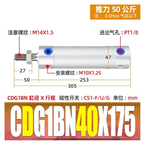 Mini-cylindre robotisé CG1BN solution contre les pannes de vérin pneumatique - 2