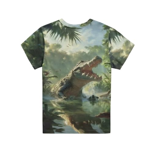 Boys Shirts Short Sleeve Shirts for Boys Animal T-Shirts Kids Toddler Tshirts Tees Clothes Summer Tops2