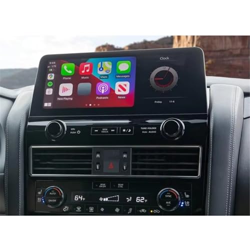 Verre Trempé Nissan Armada 12,3'' Anti-Rayures Écran GPS