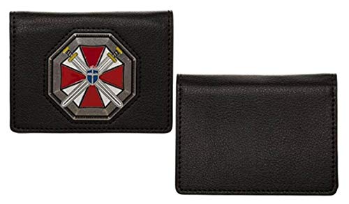 Resident Evil Metal Badge Leather Wallet