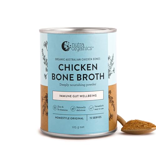 Nutra Organics Chicken Bone Broth - Homestyle Original 125g (1 pack)