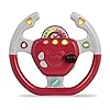 Battat Juguete volante interactivo también para viajes y trayectos en coche con luces y sonidos para niños a partir de 2 años, rojo, compatible con coches #3