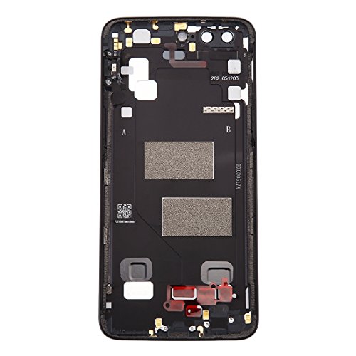 Boîtier de remplacement OnePlus 5 rigide et antichoc pour coque noire - 2