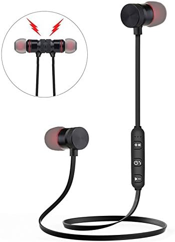 Fashion Sport Bluetooth Earphone Wireless In-Ear Noise Reduction Sweat proof Stereo Headset with Mic for Sport, Gym, Travelling
