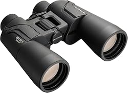OM System 10x50 S Prismáticos con Correa de Transp...: Campo de visión gran angular óptimo para seguir a los sujetos que se mueven a gran velocidad: encuentra a un sujeto más rápido con un campo de visión de tus alrededores más amplio, mientras disfrutas de detalles definidos y colores naturales brillant...