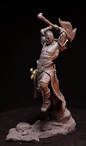 Figura resina antiguo orco Kratos 75mm sin pintar