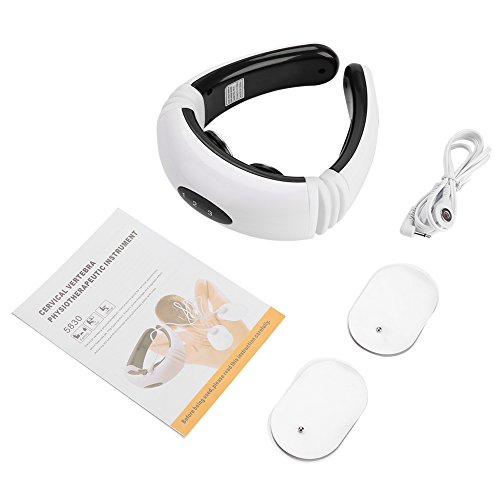 Masajeador cervical y de cuello, masajeador eléctrico para cuello y espalda, relajación del hombro, terapia magnética de Impulso, masajeador del cuello para aliviar el dolor