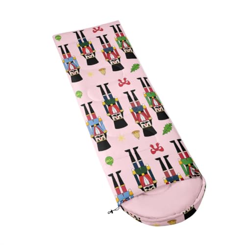 Bolsa de Dormir Feelyou Rectangular para 1 Persona Color Pink Red Black miniatura 3