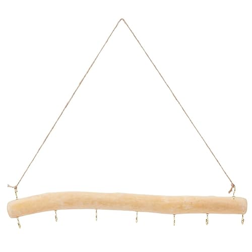 15 Inch 7 Hook Driftwood Wall Hanging Wooden Wall Hooks