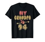 Photo Gallery idea per il 94° compleanno di my grandpa is 94 years old grandad maglietta Photo Gallery idea per il 94° compleanno di my grandpa is 94 years old grandad maglietta