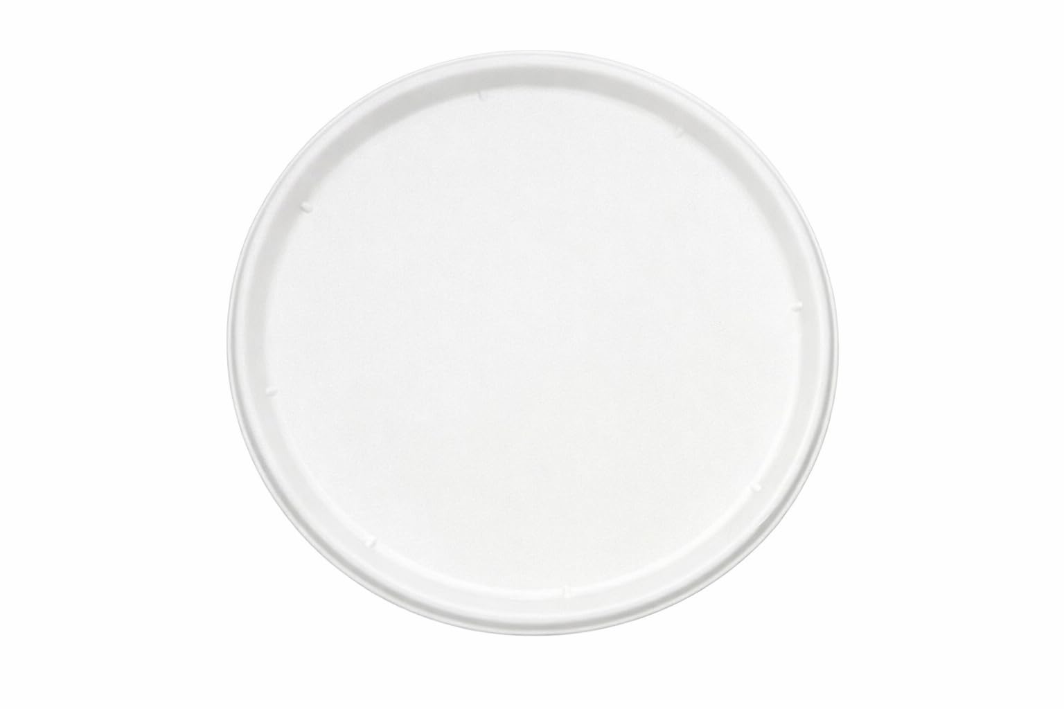 Wrap n Pac Extra Large Paper Plates 13 Inch 50 Pack - Strong Disposable Bagasse Pizza Trays, Sharing Platters and Party Plates, 100% Compostable Plastic Free, Microwave Safe for Takeaway and BBQ
