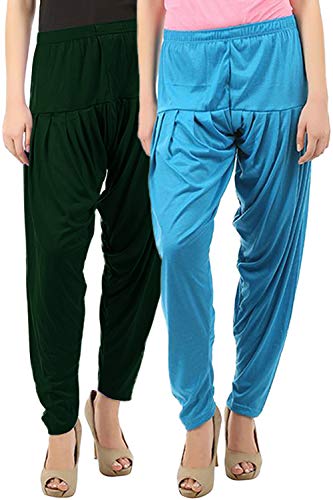 Image of Buy That Trendz Patiala Salwar for Women Relaxed Fit Viscose Patiyala Salwar Harem Bottom Pants