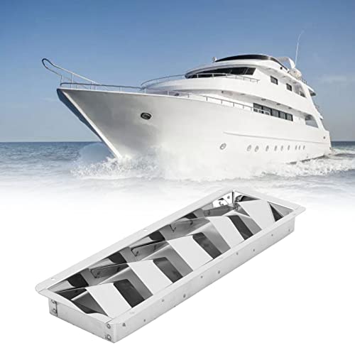 5 Slots para Barco Com Veneziana Retangular Anticorrosão Antiferrugem Barco de Ventilação de Aço Ino