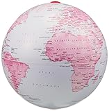 Gürbüz Yayınları Globo terráqueo rosa mundo 15 cm