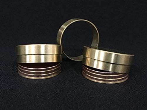 SUMAG Copper Dynamic Coins - US Half Dollar (no Coins) Magic Tricks Coin Appear Vanish Magic Magician Close up Illusions Gimmick Props