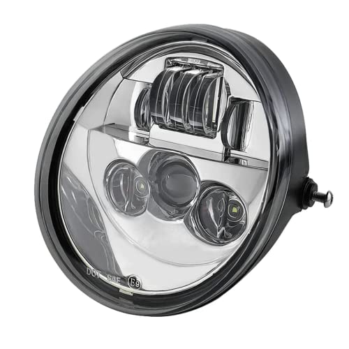Eagle Lights 8900Vc Oval Projection Led Headlight For Motorcycles - Chrome Kit #TOP1