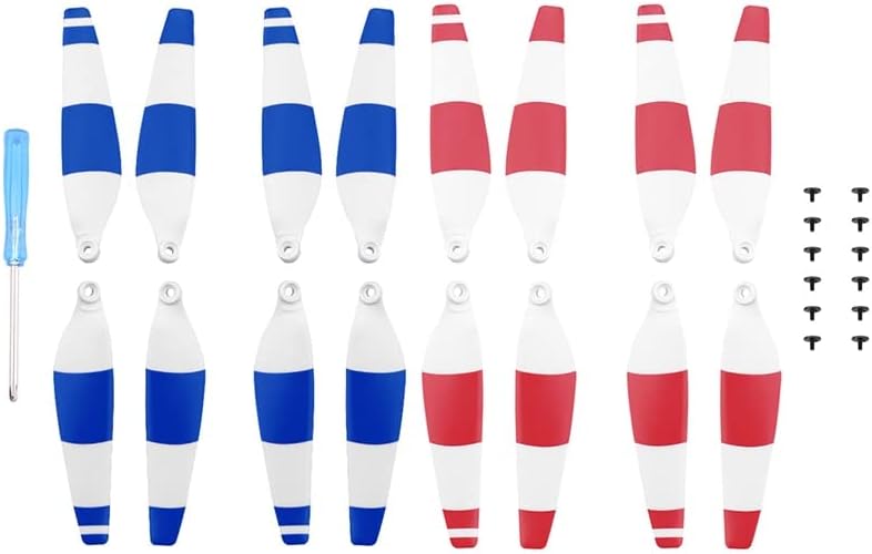 Miniatura 7 de ABZEKH Accesorios para drones para 4 pares para hélice 6030 para DJI Mini 3 PRO Dron, accesorios de repuesto ligeros para accesorios Mini 3 (color