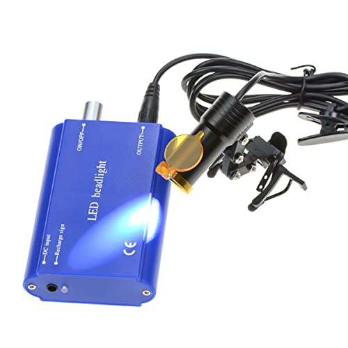 Aries Outlets 5W Waist Hanging Head Light With Plastic Clip Filter For Magnifier (Blue) #TOP4