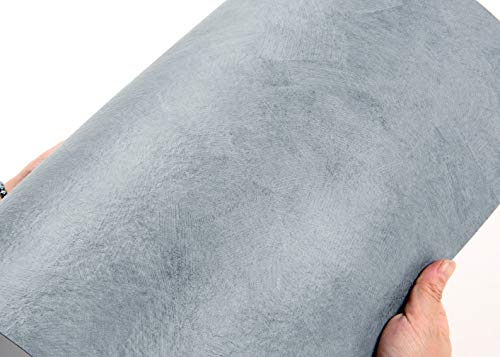 Roserosa Peel And Stick Engineered Pvc Tiles Stone Concrete Pattern Self Adhesive Durable Vinyl Flooring (Eck-203 : Square 4 Tiles) #TOP2