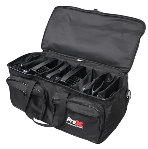 ProX XB-CP46 MANO Large Utility Carry Bag w/Organizing dividers For Cables, LED Lighting, and More