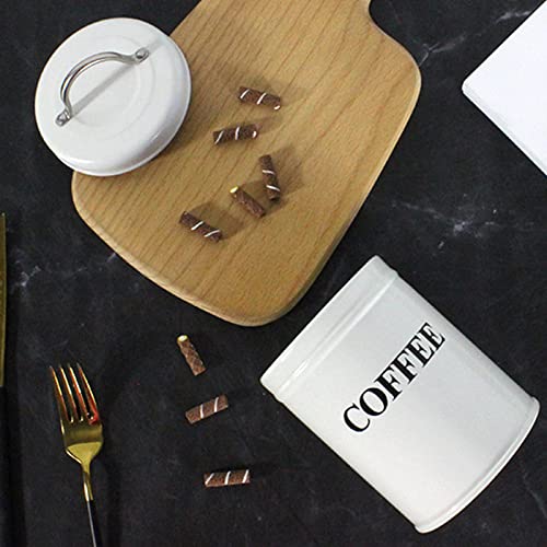 Lata De Metal Para Almacenamiento De Alimentos Para Café, Azúcar Y Té, Botes De Cocina Herméticos, Recipientes De… - Imagen 6