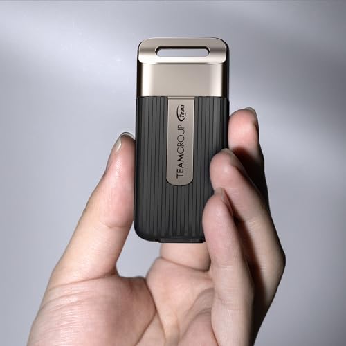 Image of TEAMGROUP PD20 4TB Portable External Solid State Drive SSD Read up to 2000MB /s USB 3.2 Gen2x2 Type-C Waterproof Dustproof IP54 TPSEG5004T0C102