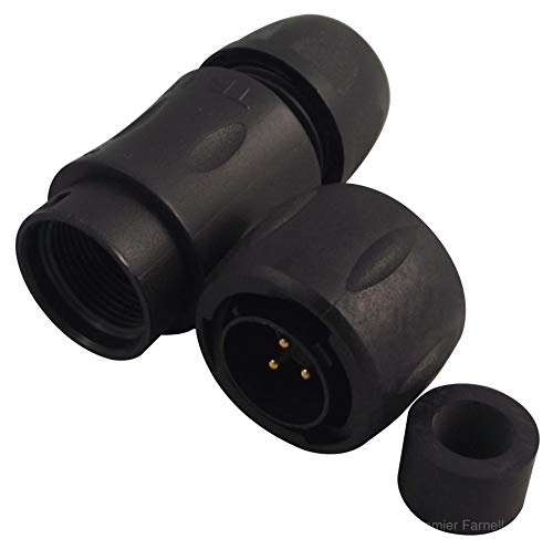 Connettore circolare, Spina, 3 vie, Cavo, Connettori industriali circolari e MIL Spec, Qtà.1 | UTS6JC12E3P