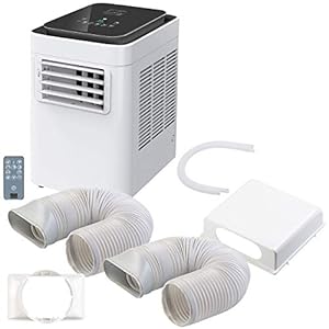 Sichler Exclusive Zweischlauch Klimaanlage: In- und Outdoor-Klimaanlage mit Frischluft-Schlauch-Set, 2.600 W (mit Frischluftzufuhr, Klimagerät mit Frischluftzufuhr, Terrasse)
