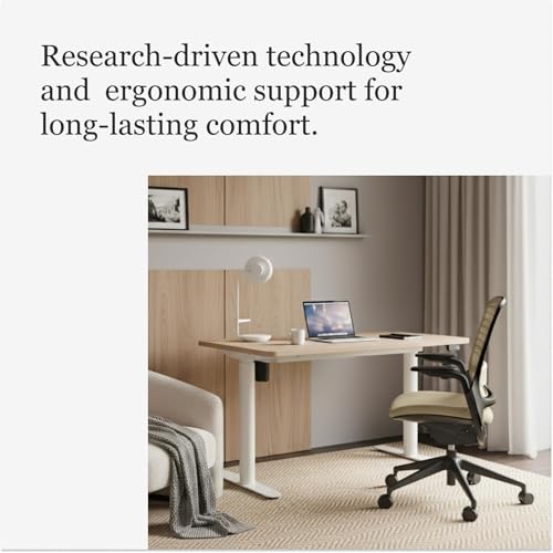Image of Steelcase Series 1 Ergonomic Office Chair, Carpet Floors, Malt