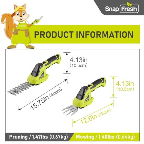 Snapfresh BBT-GT03 Cordless Grass Shear Bush Trimmer thumb #7