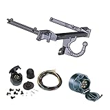 Stußstangedemontage: JA AHK Anhängerkupplung mit Elektrosatz 7 polig für BMW 3 E36 1994-2001 Anhängevorrichtung Hängevorrichtung - starr, mit angeschraubtem Kugelkopf