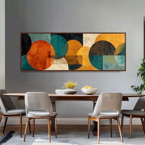 Impression d'art mural colorée XINBAO, œuvre géométrique premium - 3