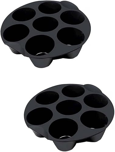 MAGICLULU 2pcs Silicone Cake Cup Pastry Molds Silicone Baking Cups Muffin Pudding Cups Silicone Muffin Cups Muffin Cake Cups Airfryer Cheesecake Pan
