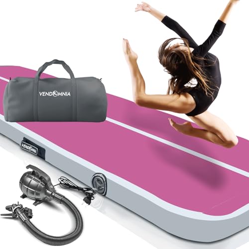 AIR Tracking TRACK Matte - aufblasbar, Tumbling Matte 10 cm - 20 cm hoch, mit elektrischer Pumpe, Farbwahl, Größe: 1 2 3 4 m Tumblingmatte, Gymnastikmatte, Turnmatte, Trainingsmatte, Fitnessmatte