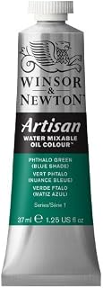 Winsor & Newton Artisan Water Mixable Oil Color, 37ml, Phthalo Green with Blue Shade