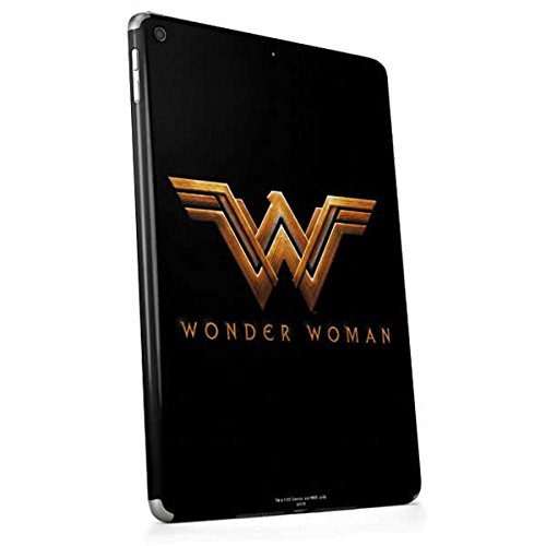 Skinit Decal Tablet Skin Compatible with iPad 9.7in (2017) - Officially Licensed Warner Bros Wonder Woman Gold Logo Design