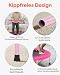 VEVOR Kindertrampolin Outdoor-Trampolin 91,44 cm faltbares Trampolin mit Griff, Rebounder-Trampolin Gartentrampolin für Kleinkinder, Geburtstagsgeschenk für Kinder ab 3 Jahren 100 kg belastbar Rosa