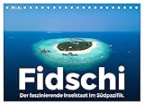Fidschi - Der faszinierende Inselstaat im Südpazifik. (Tischkalender 2023 DIN A5 quer), Calvendo Monatskalender - M. Scott 