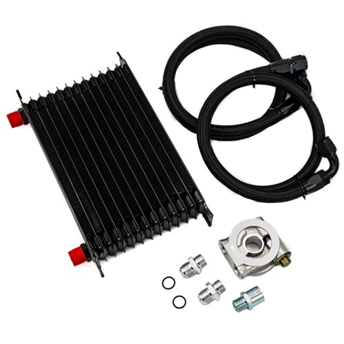 Kit refroidisseur d'huile transmission AN10 avec adaptateur filtre et tuyau nylon
