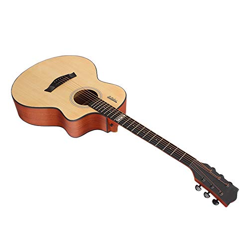 JTRHD Guitare Acoustique Fille Guitare Folk Guitare Veneer Entrée Guitare Acoustique scène Performance pour Adultes et Enfants (Couleur : Natural, Size : 41 inches) - Les Beatles, Paul McCartney, John Lennon, RIngo Starr, George Harrison JTRHD Guitare Acoustique Fille Guitare Folk Guitare Veneer Entrée Guitare Acoustique scène Performance pour Adultes et Enfants (Couleur : Natural, Size : 41 inches) – Image 3