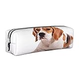 Trousse à crayons pour garçons et filles, belle boîte à crayons en forme de chien Beagle de grande capacité pour stylos, marqueurs, papeterie, école, bureau pour adolescents