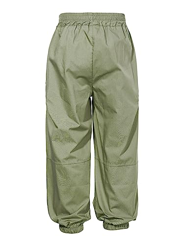 Kids Boys Baggy Cargo Pants Elastic Waistband Straight Loose Dance Trousers Casual Jogger Pants Activewear2