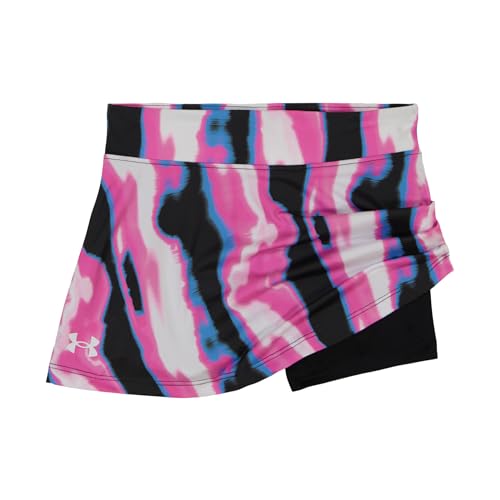 Image of Under Armour Girl's 2-piece Short Sleeve Tee and Skort Set, Lightweight and Comfortable