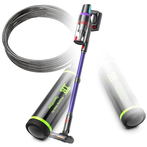 TechRise Cuerda Saltar, Comba Crossfit Hombre y Mujer con Mango de Espuma de Suave y Cuerda Ajustable Libre y rodamientos de Bolas rápidos para Saco de Boxeo, Mancuernas Ajustables Ejercitarse